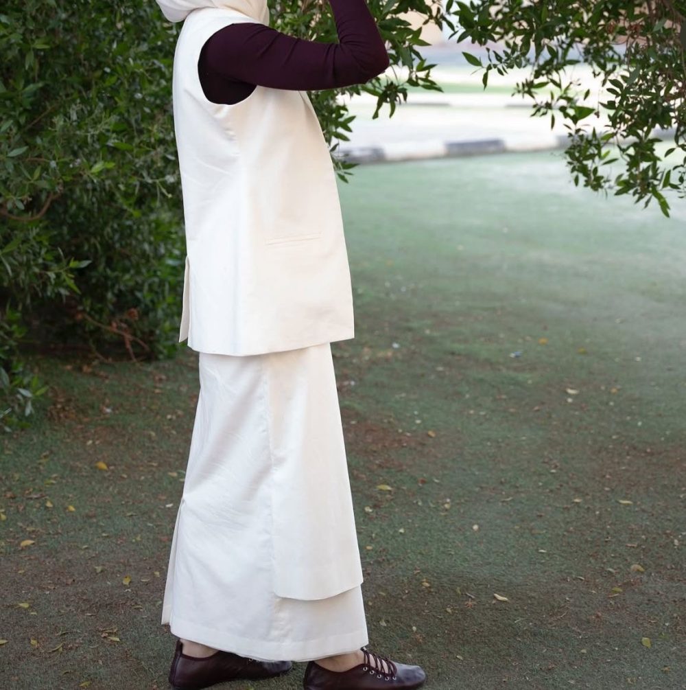 Linen pencil skirt set - Image 2