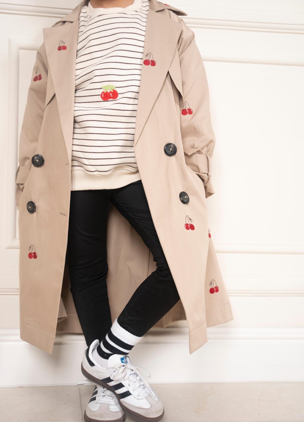 Cherries kids Trench