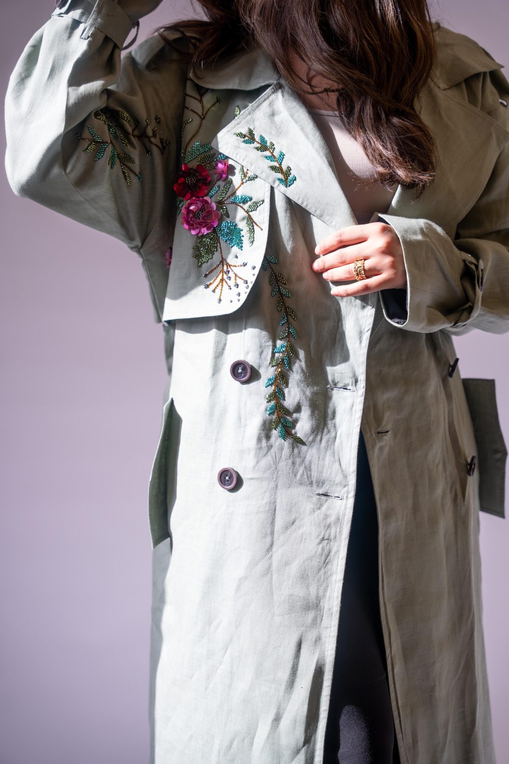Linen Trench