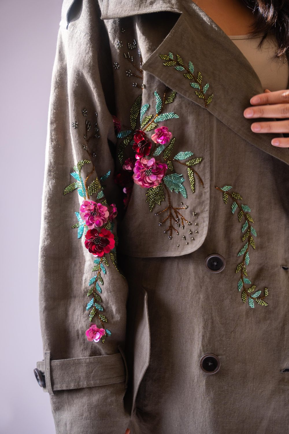 Linen Trench