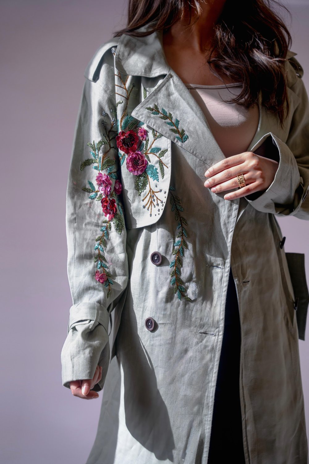 Linen Trench