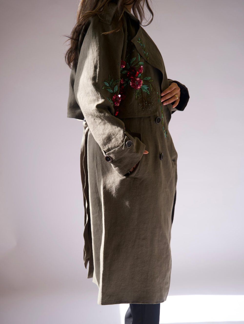 Linen Trench