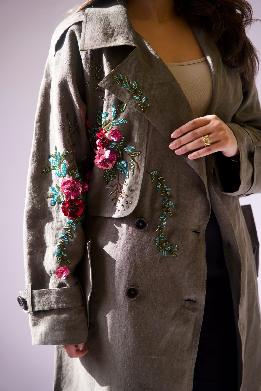 Linen Trench