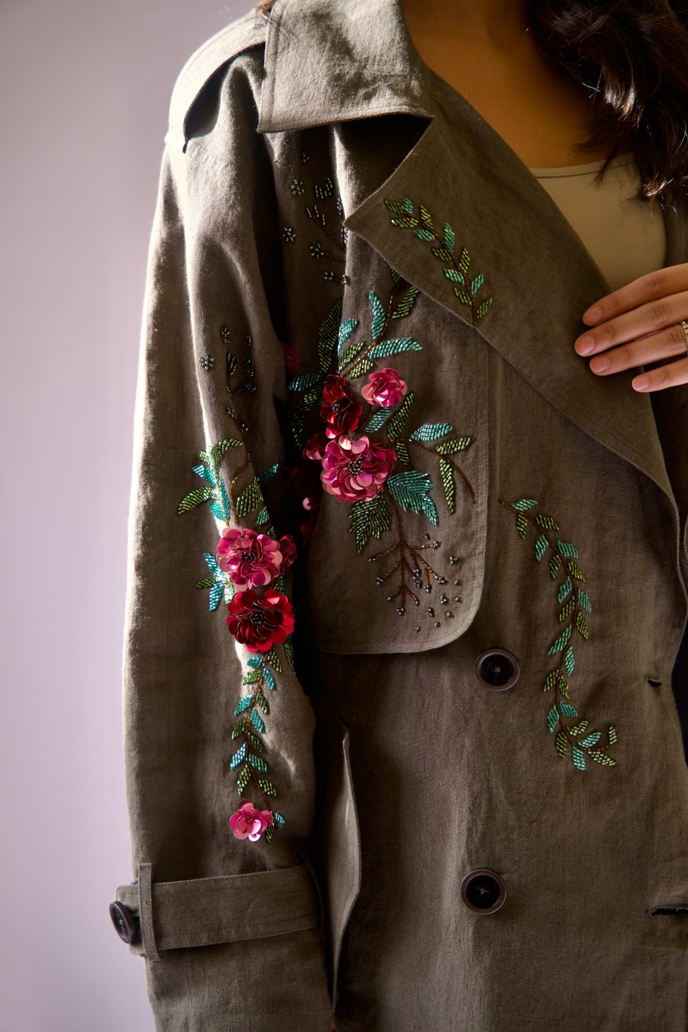 Linen Trench