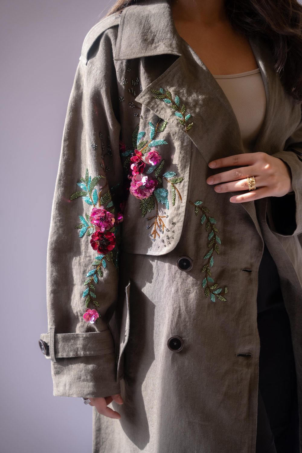 Linen Trench