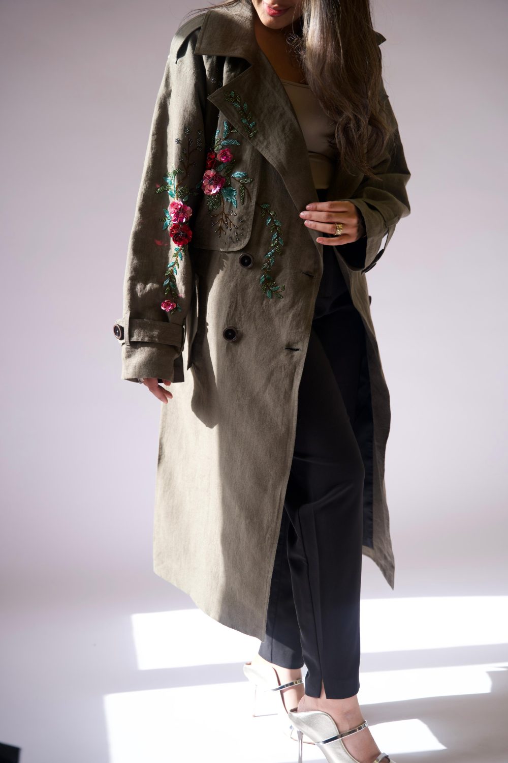 Linen Trench