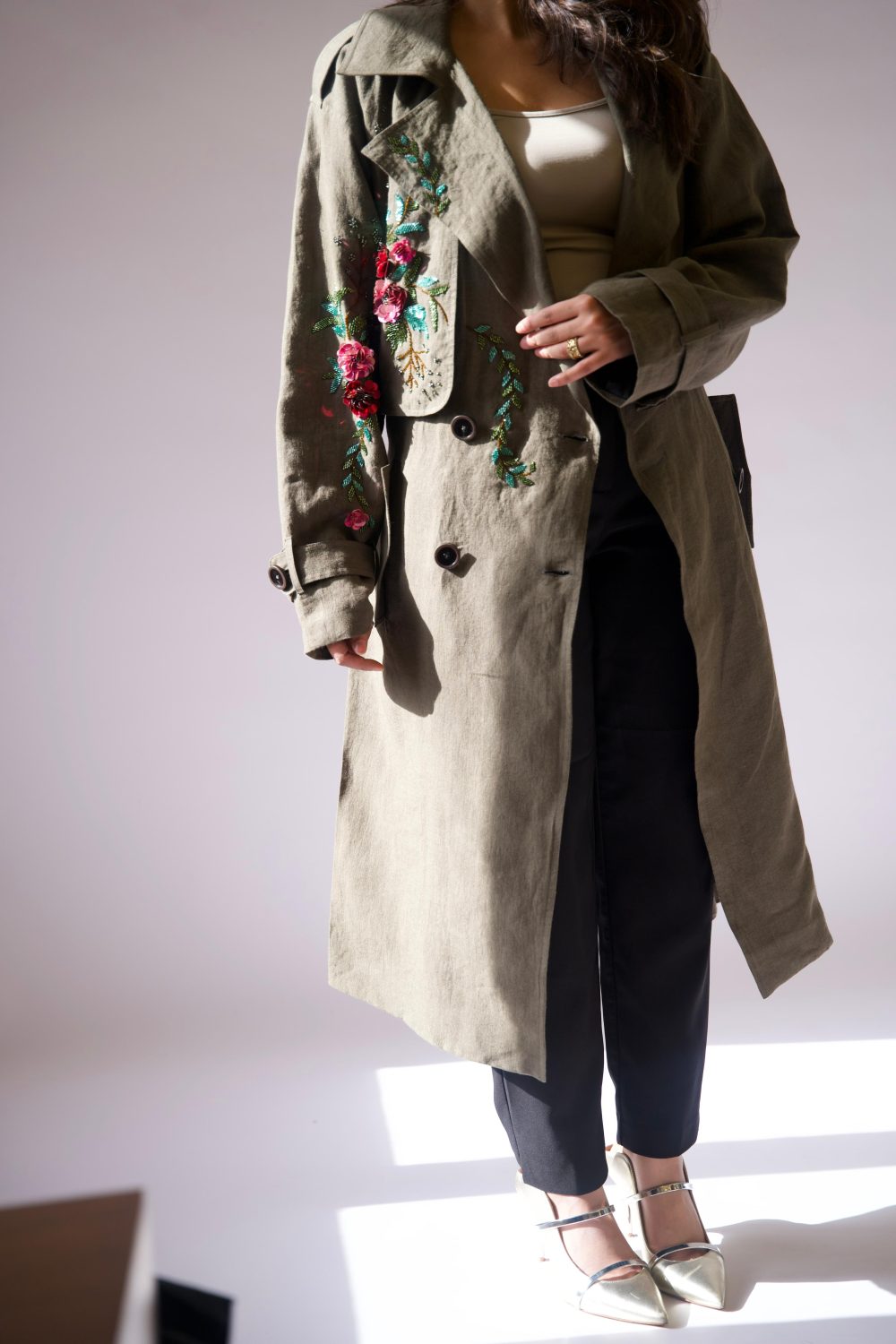 Linen Trench